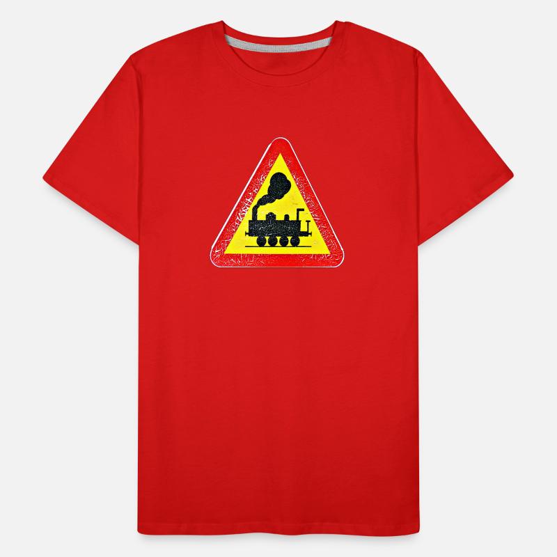 Croix de train T-shirt bio Premium Homme