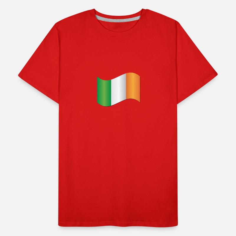 Irish Flag Men's Premium Organic T-Shirt