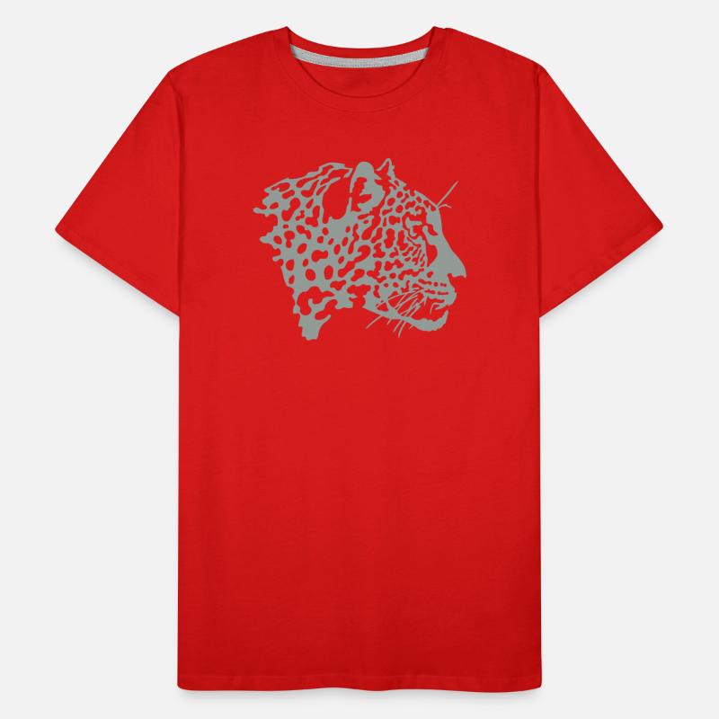 guépard T-shirt bio Premium Homme
