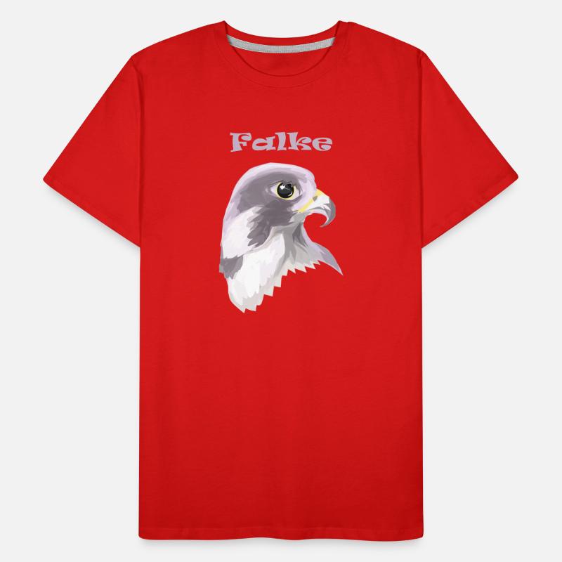 faucon T-shirt bio Premium Homme