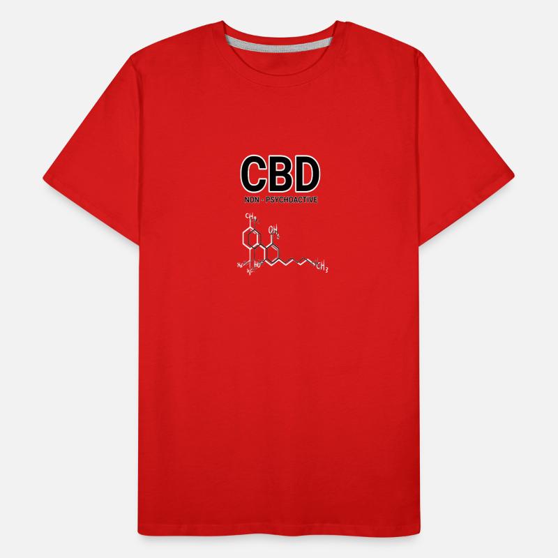 CBD T-shirt bio Premium Homme