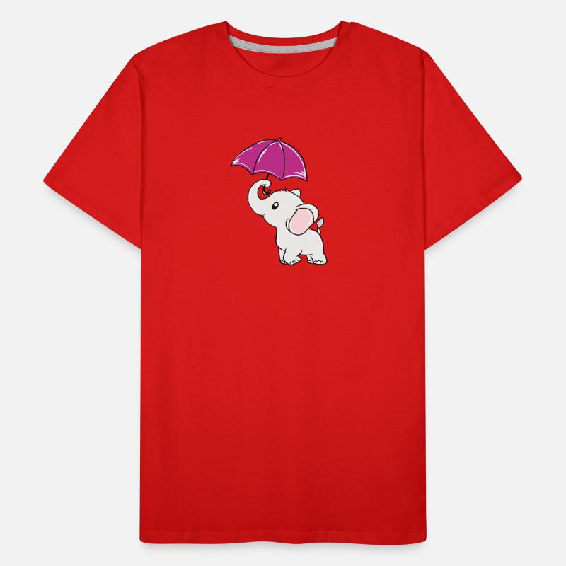 éléphant T-shirt bio Premium Homme