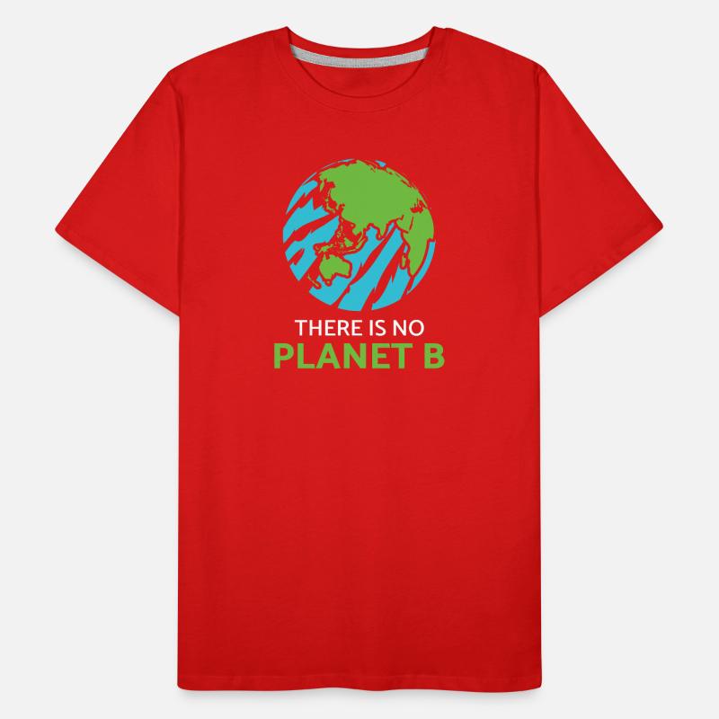 Climate protection environment planet earth climate climate policy Men's Premium Organic T-Shirt