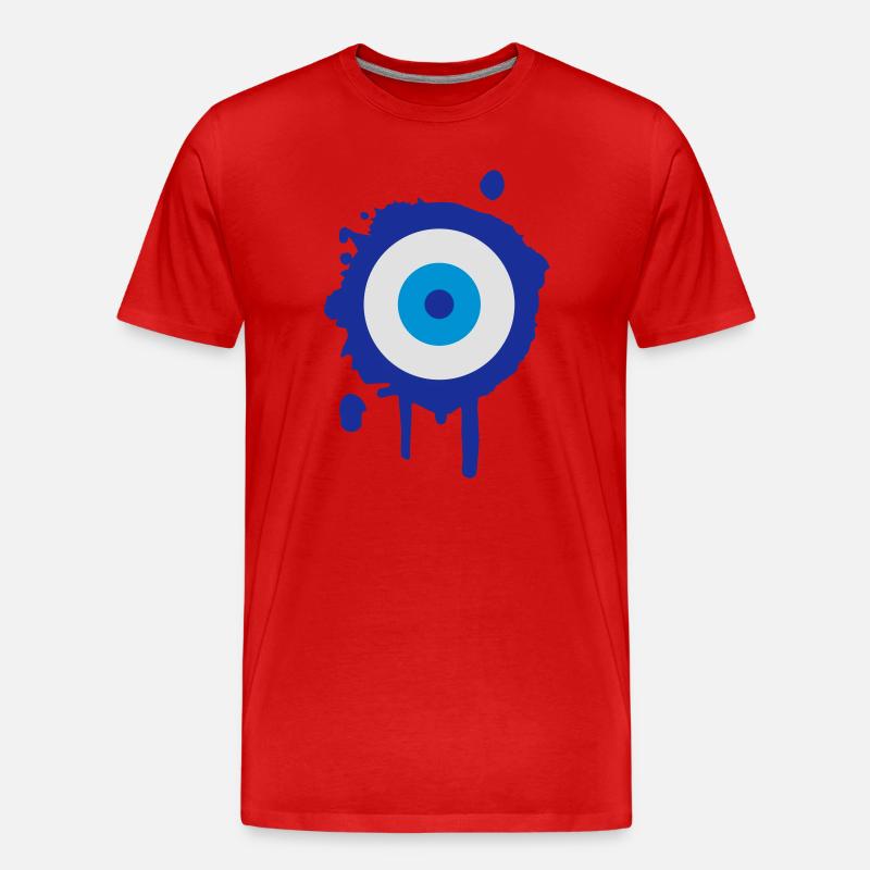 Ein orientalisches Amulett - Männer Premium Bio T-Shirt - Rot