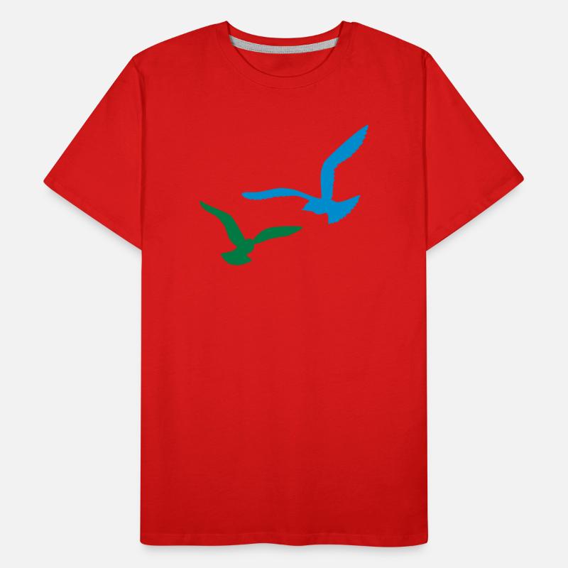 mouette T-shirt bio Premium Homme