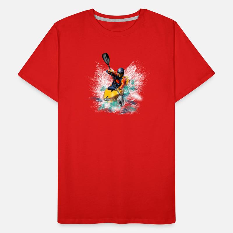 kayak T-shirt bio Premium Homme
