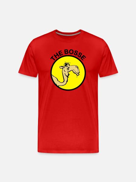 The Bosse I - T-shirt bio Premium Homme - rouge