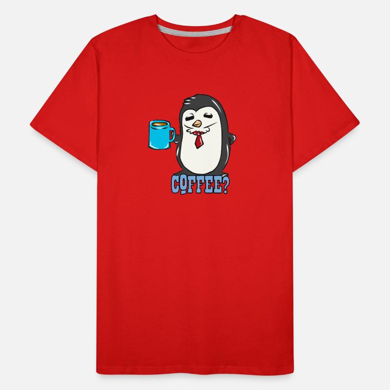 penguin Men's Premium Organic T-Shirt