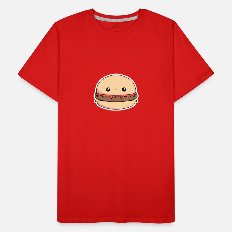Burger T-shirt bio Premium Homme
