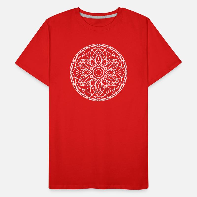 Mandala Men's Premium Organic T-Shirt