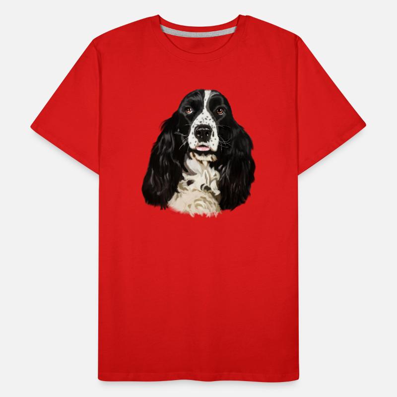 cocker spaniel Men's Premium Organic T-Shirt