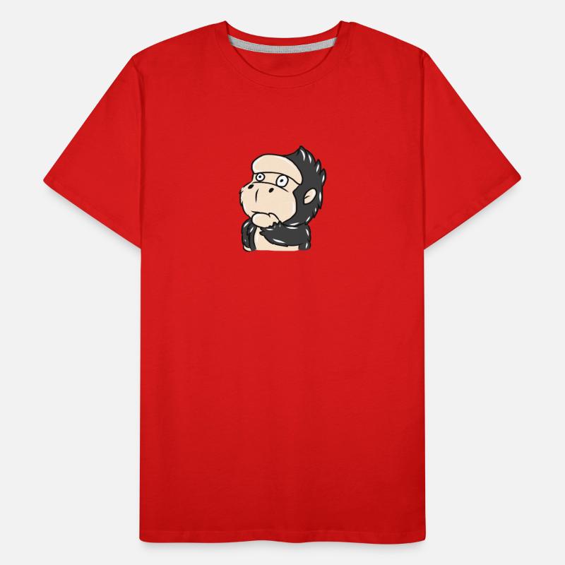 gorille T-shirt bio Premium Homme