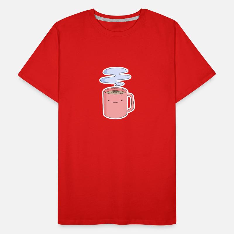 coffee Men's Premium Organic T-Shirt