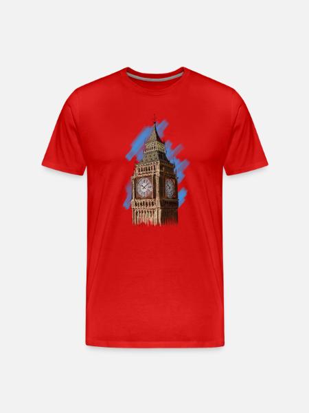 Big Ben - T-shirt bio Premium Homme - rouge