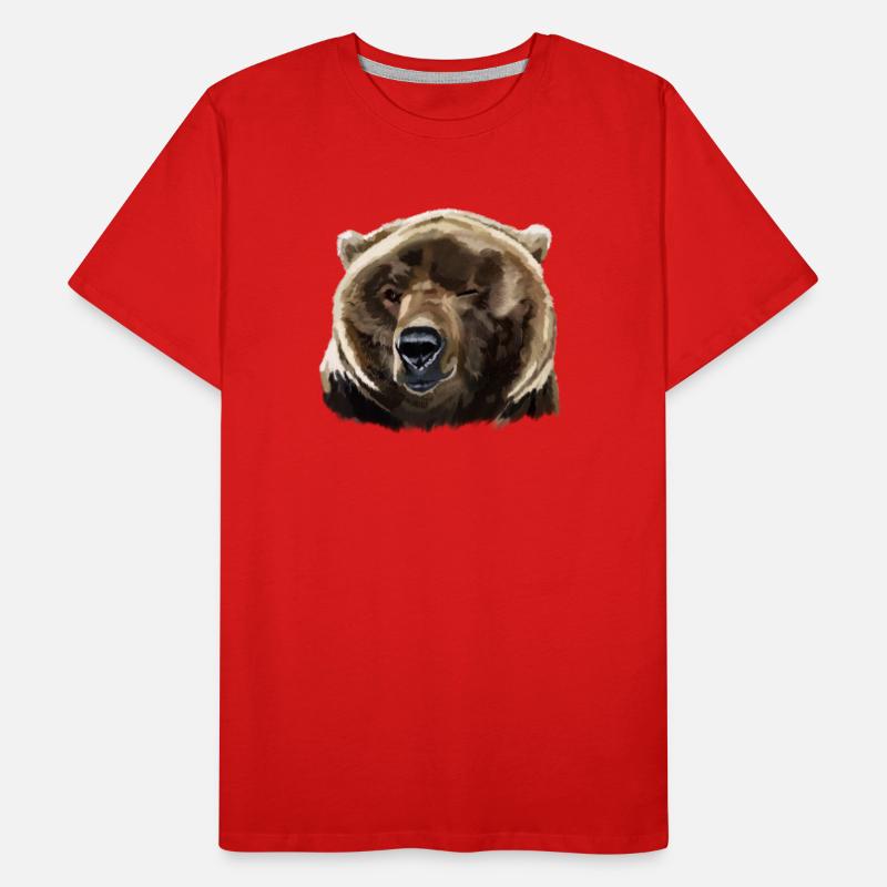 bear Men's Premium Organic T-Shirt