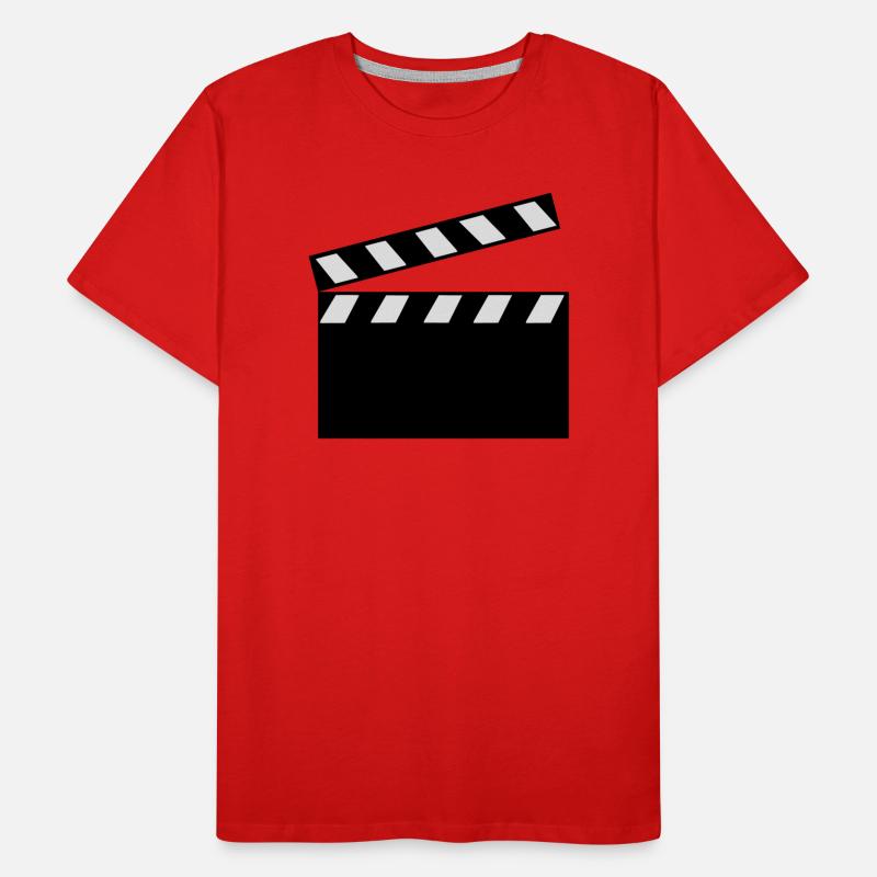 Clapper Board Men's Premium Organic T-Shirt