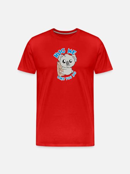 Koala - T-shirt bio Premium Homme - rouge