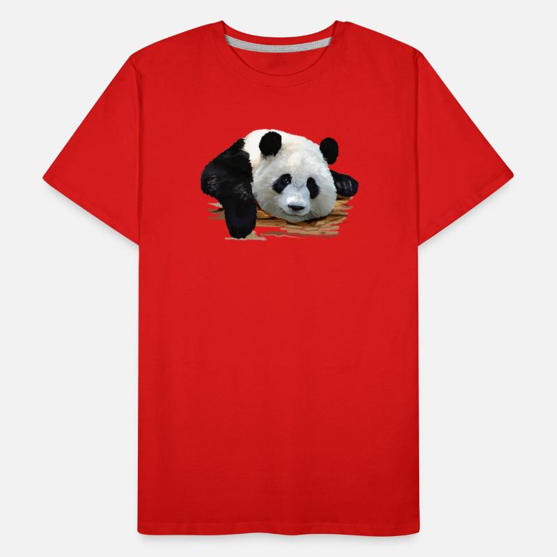 panda T-shirt bio Premium Homme