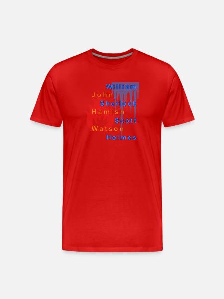 Fire and ice - Men's Premium Organic T-Shirt - red