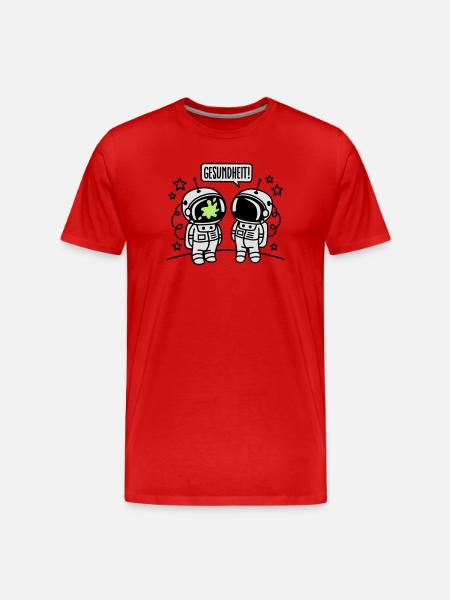 Gesundheit! - Men's Premium Organic T-Shirt - red