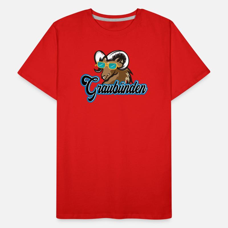 Style Capricorne des Grisons T-shirt bio Premium Homme