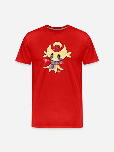 Moonpie, the friendly moon man - Men's Premium Organic T-Shirt - red