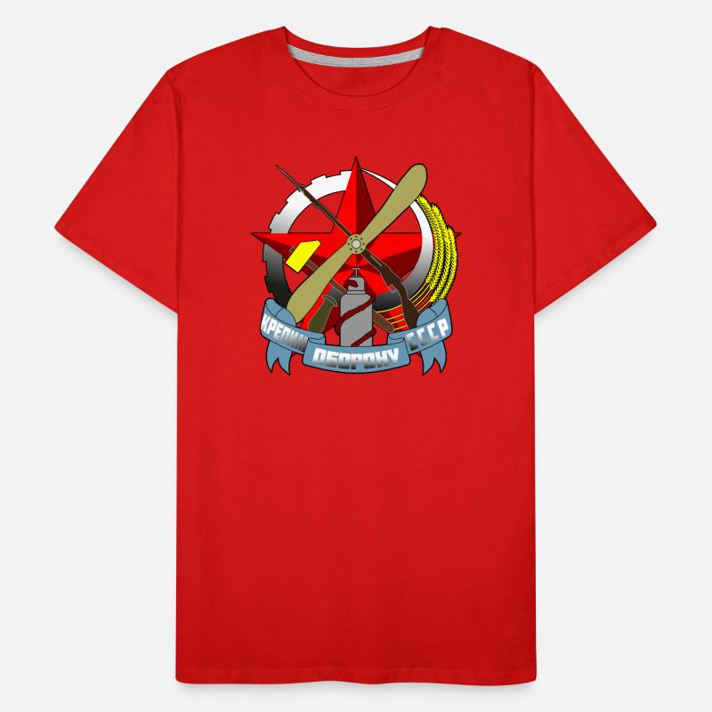 Russie T-shirt bio Premium Homme