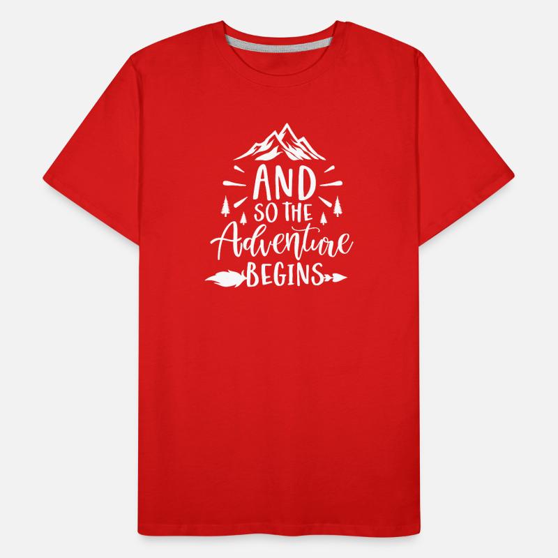 Et donc l'aventure commence T-shirt bio Premium Homme