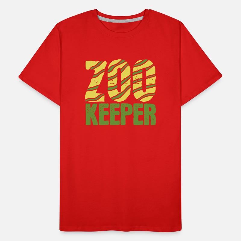Tierpfleger Männer Premium Bio T-Shirt