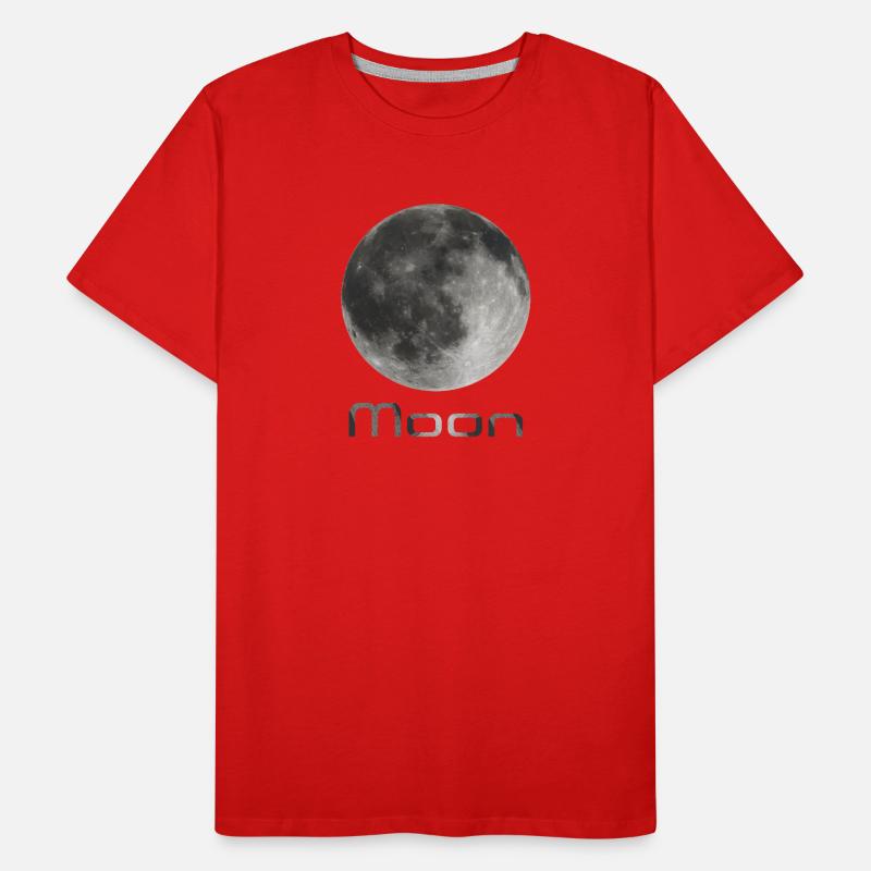 Moon Men's Premium Organic T-Shirt