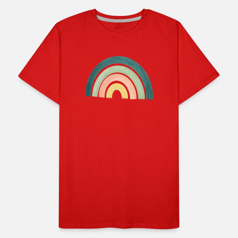 Rainbow Men's Premium Organic T-Shirt