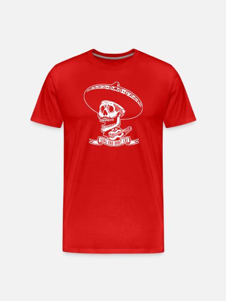 SING AND DONT CRY - Men's Premium Organic T-Shirt - red