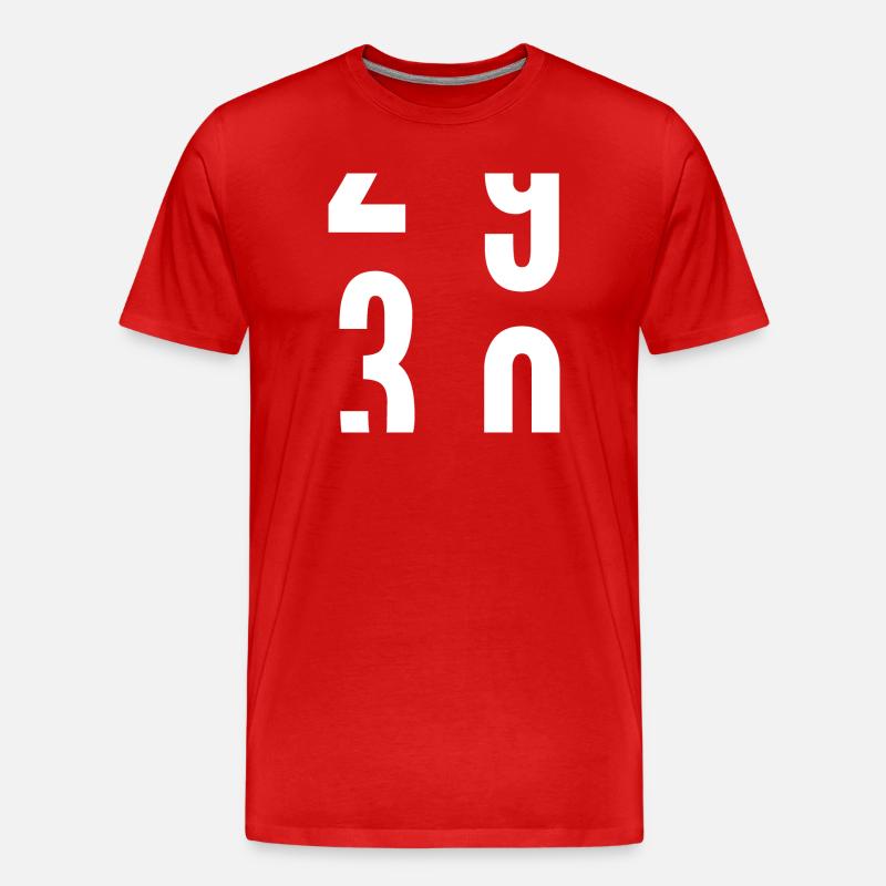 30 ans - T-shirt bio Premium Homme - rouge