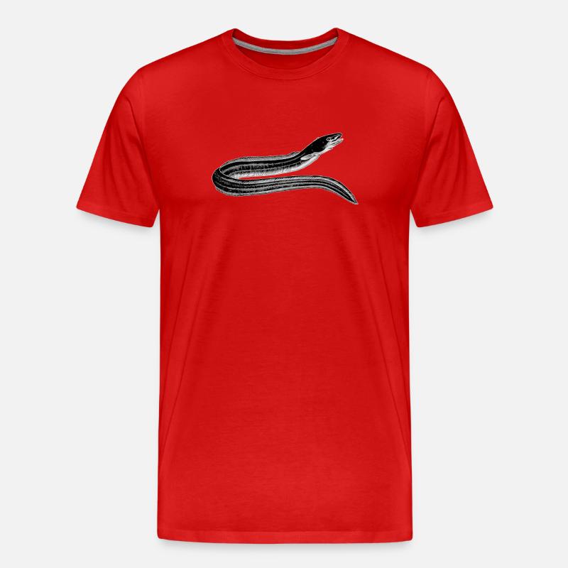 Aal - Männer Premium Bio T-Shirt - Rot