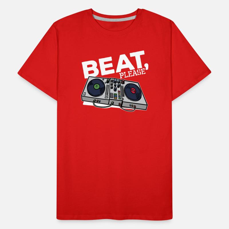 Beatbox Turntable MC DJ Deejay Scratchen Hip Hop T-shirt bio Premium Homme