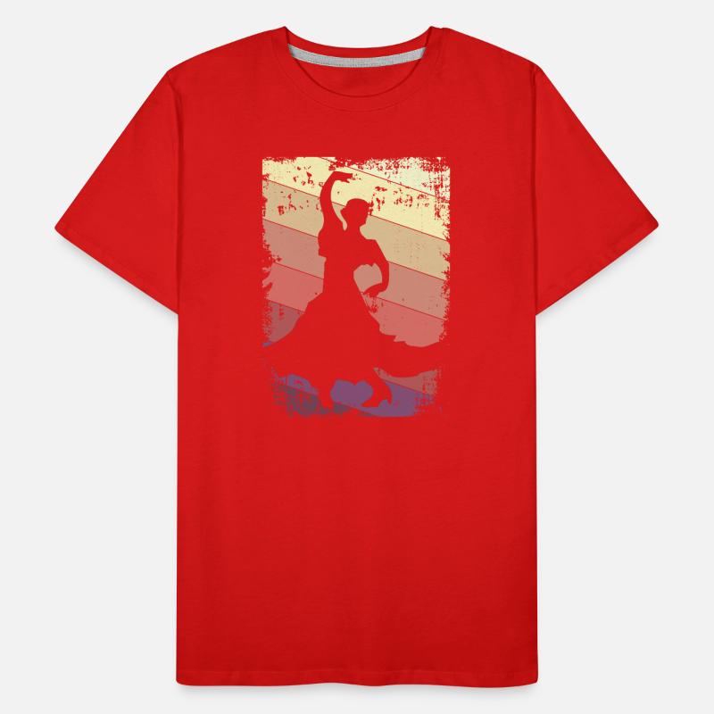 Flamenco Danse T-shirt bio Premium Homme