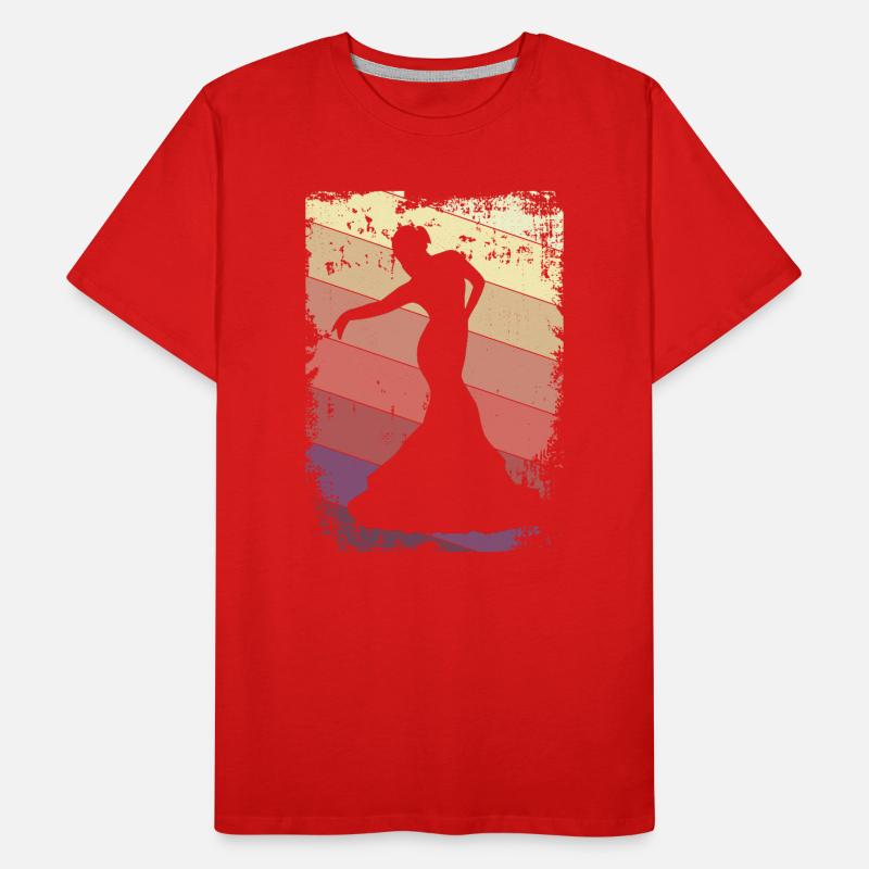 Dancing Dancer Men's Premium Organic T-Shirt