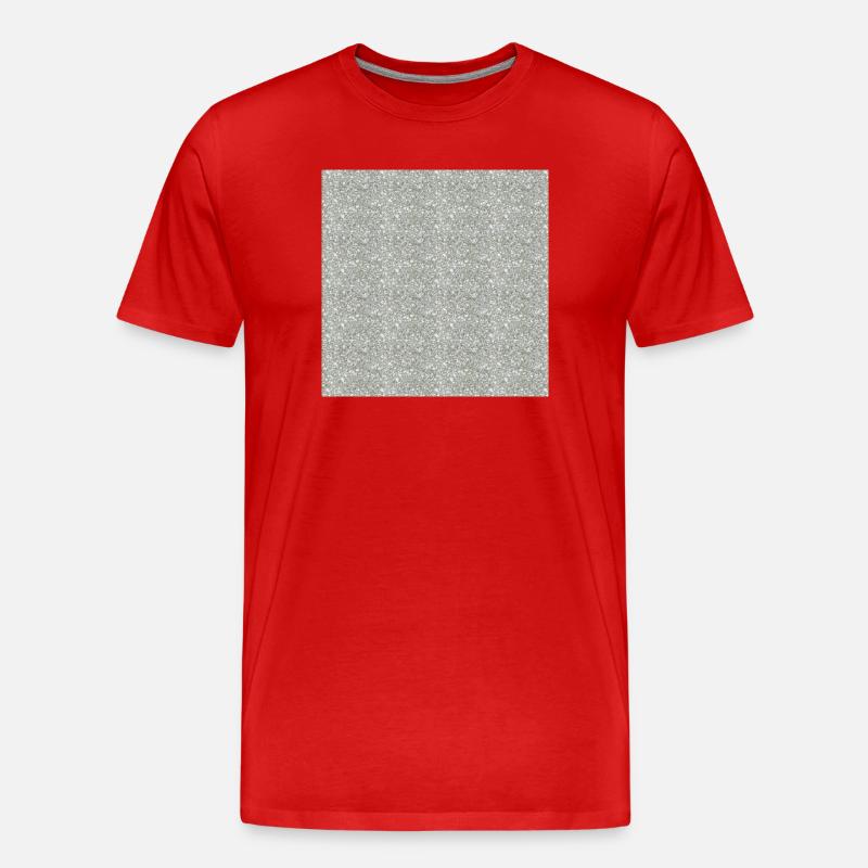 Gemusterter Granitstein in Grautönen - Men's Premium Organic T-Shirt - red