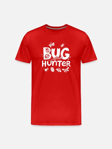 Insect Entomologist - Men's Premium Organic T-Shirt - red