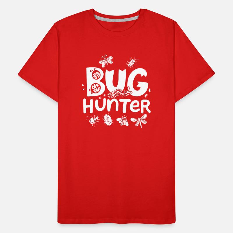 Entomologiste des insectes T-shirt bio Premium Homme