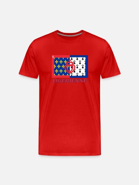 Ligérienne - T-shirt bio Premium Homme - rouge