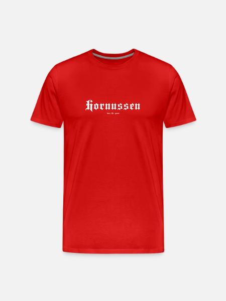 Hornussen - Männer Premium Bio T-Shirt - Rot