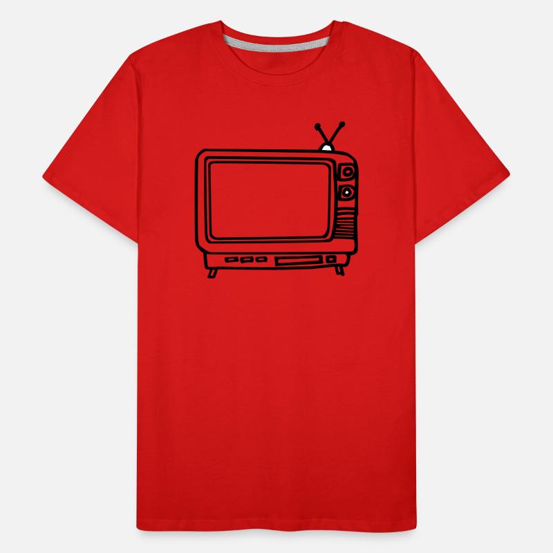 la télé T-shirt bio Premium Homme