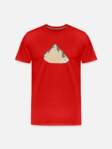 Döner *** blank - Men's Premium Organic T-Shirt - red