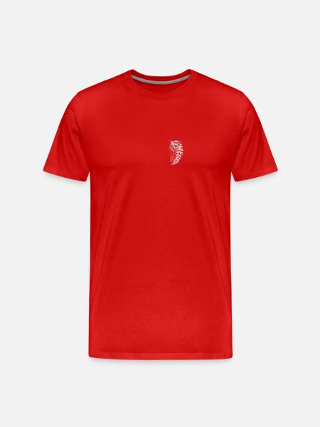 ellie,Joel,Fireflies,Scars,Wolves,The last of - Men's Premium Organic T-Shirt - red