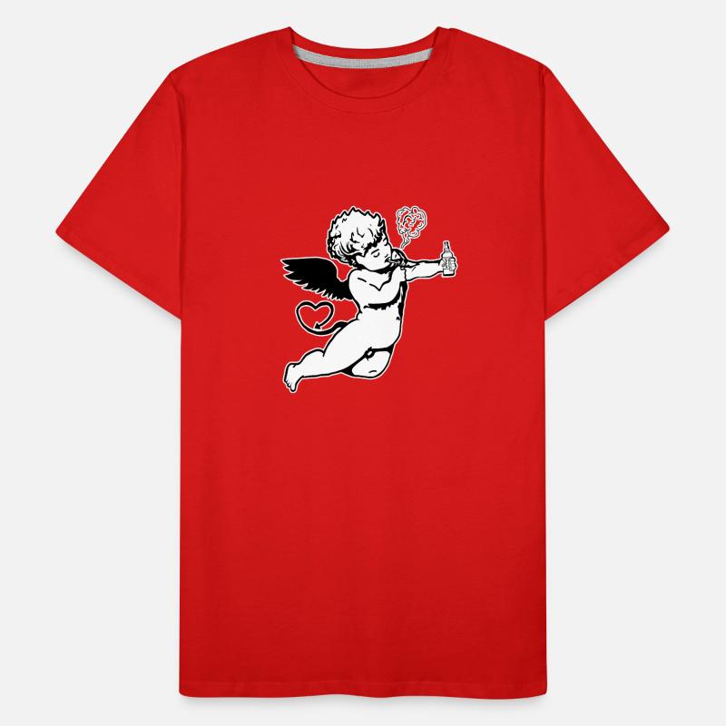 Dämonen-Ange Männer Premium Bio T-Shirt
