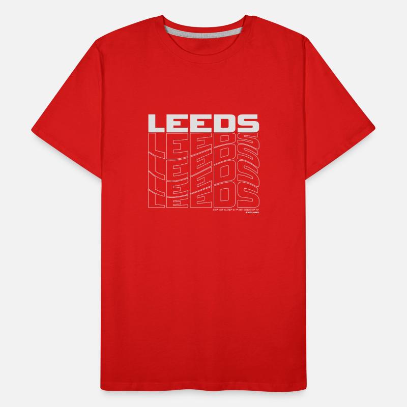 Leeds Angleterre T-shirt bio Premium Homme