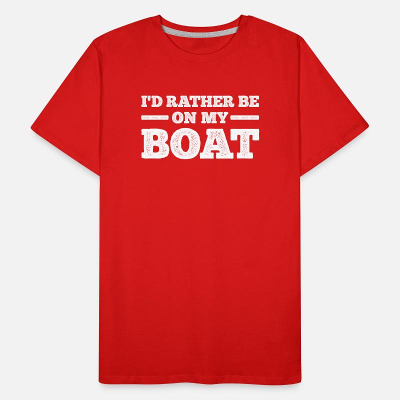 Boating Boating Men's Premium Organic T-Shirt