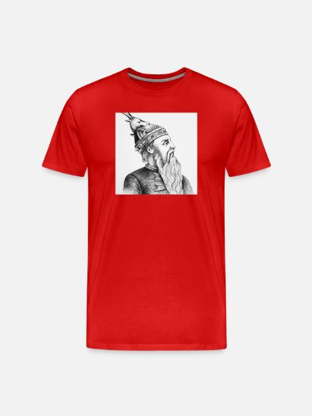 Skenderbeu - Men's Premium Organic T-Shirt - red