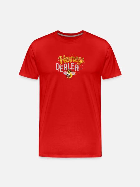 Honey Dealer - T-shirt bio Premium Homme - rouge